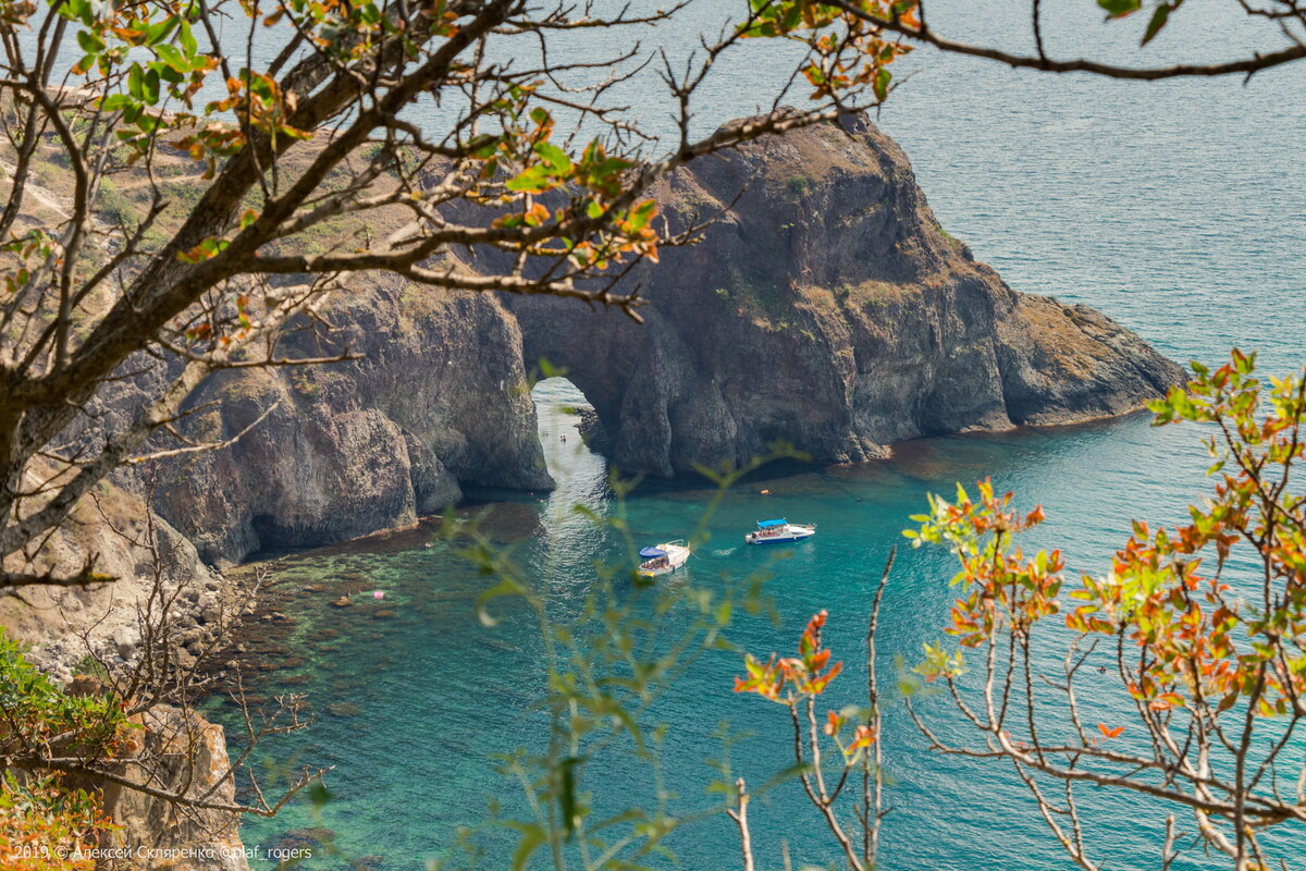 Crimea Fiolent грот Дианы