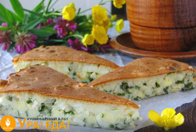 Пирог с зеленым луком и яйцом – 6 рецептов в духовке с пошаговыми фото