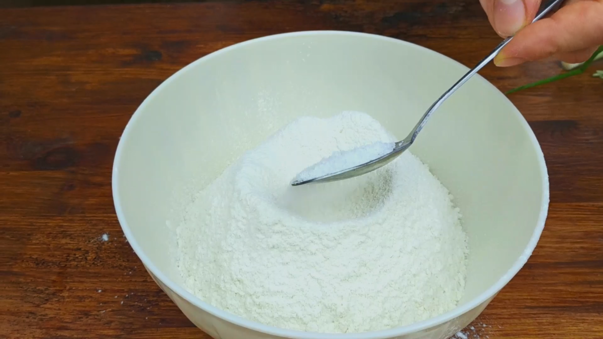 мука с солью