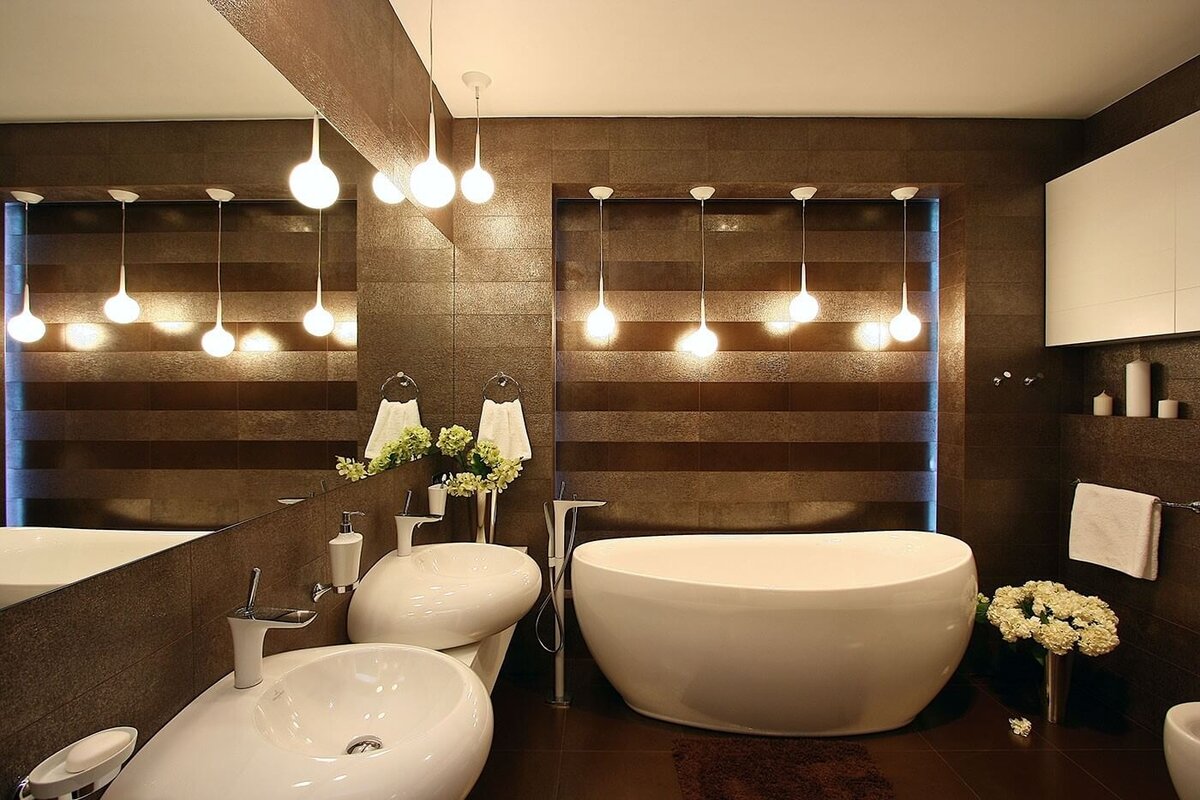 Светильники для ванной комнаты: выбор решает все