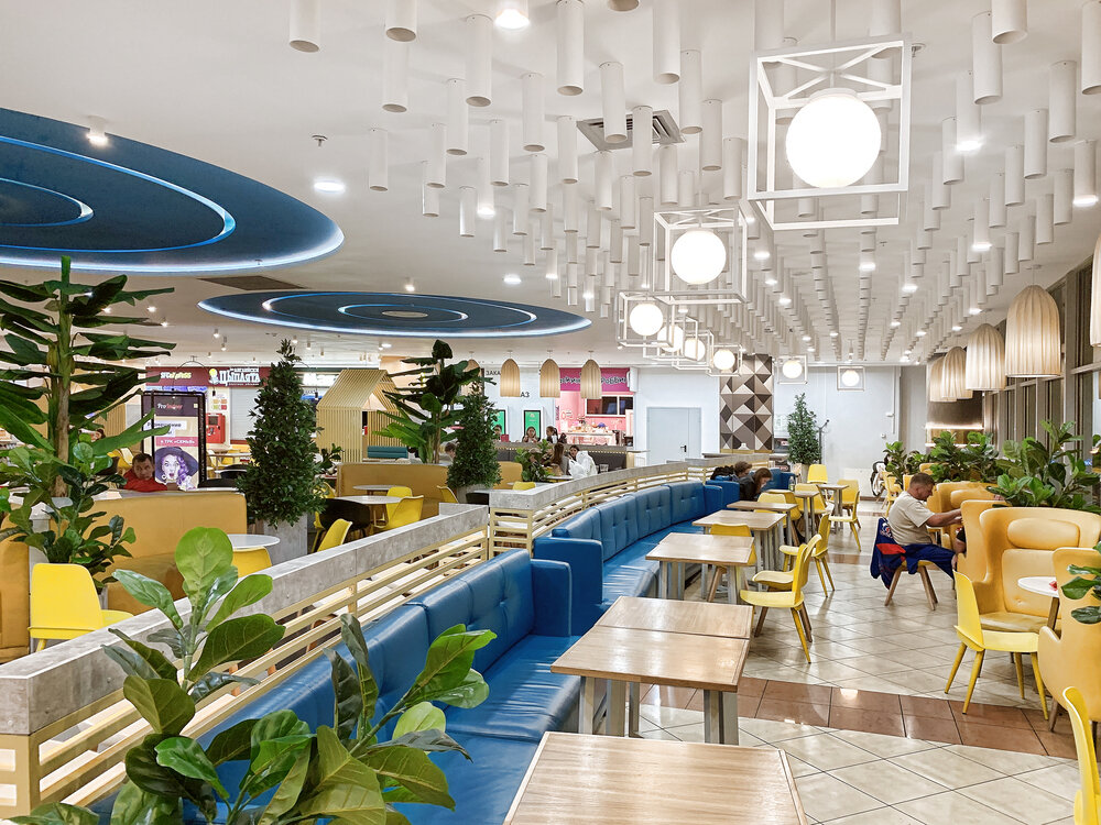 Фудкорт ТРК Семья, дизайн от ALLARTSDESIGN