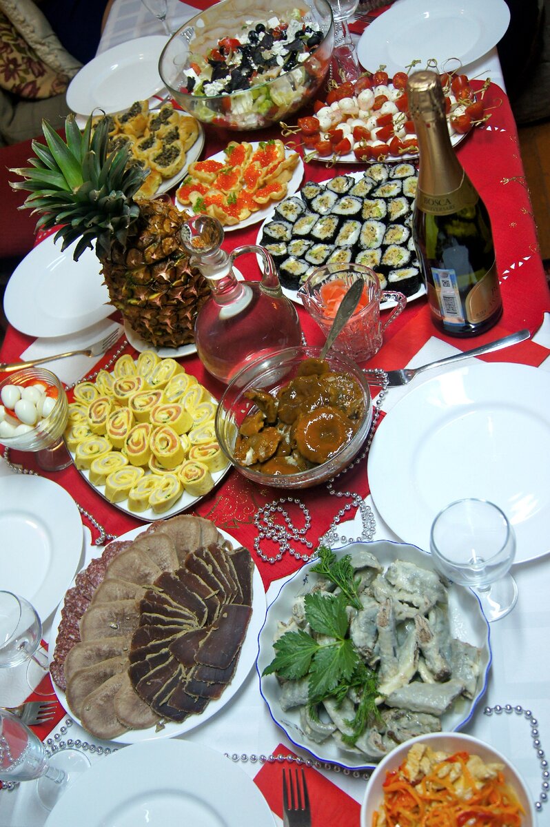 Новогодний стол