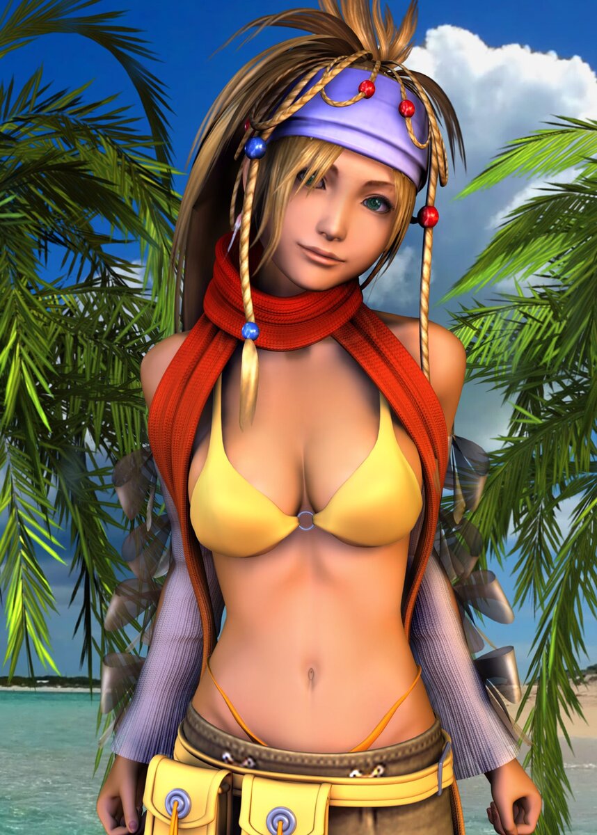 Персонаж Rikku из игры Final Fantasy X-2. Фото взято из открытых источников
