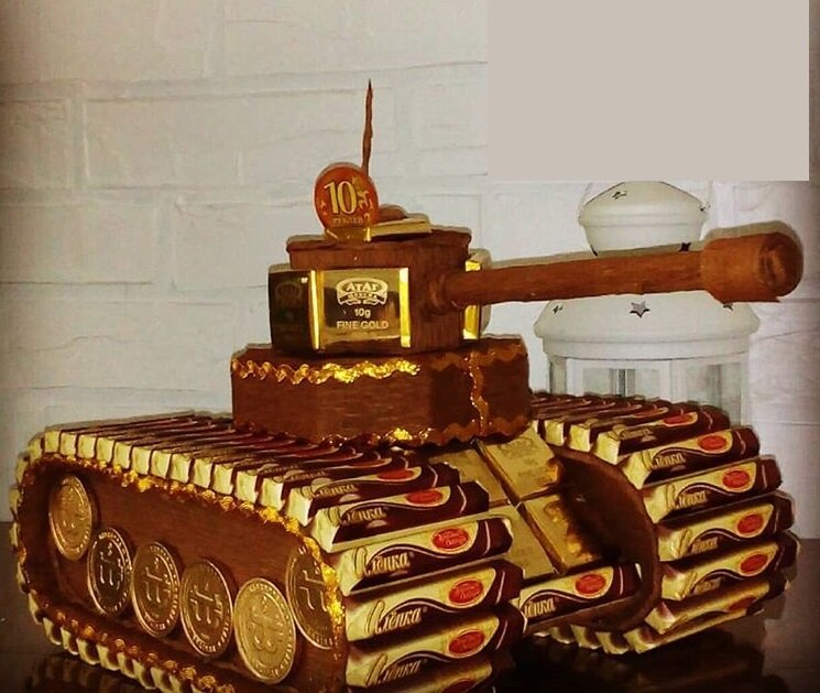 шоколадный танк