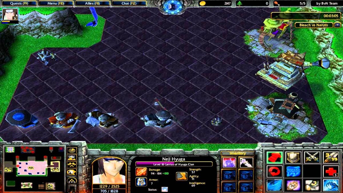 Карта в стиле арена