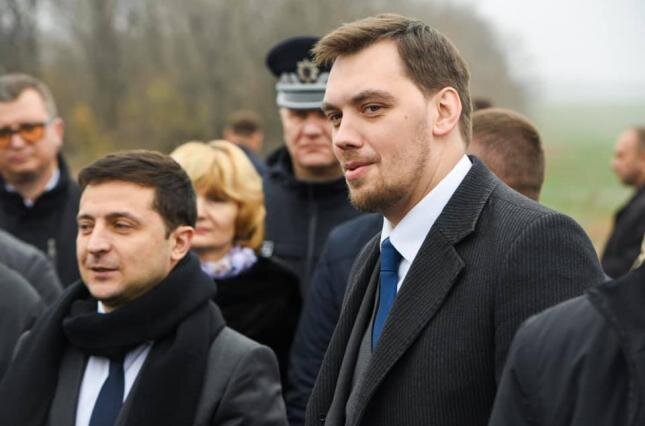 Владимир Зеленский и Алексей Гончарук