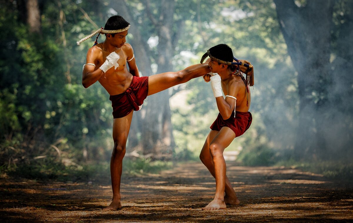 Muay Thai trenirovka