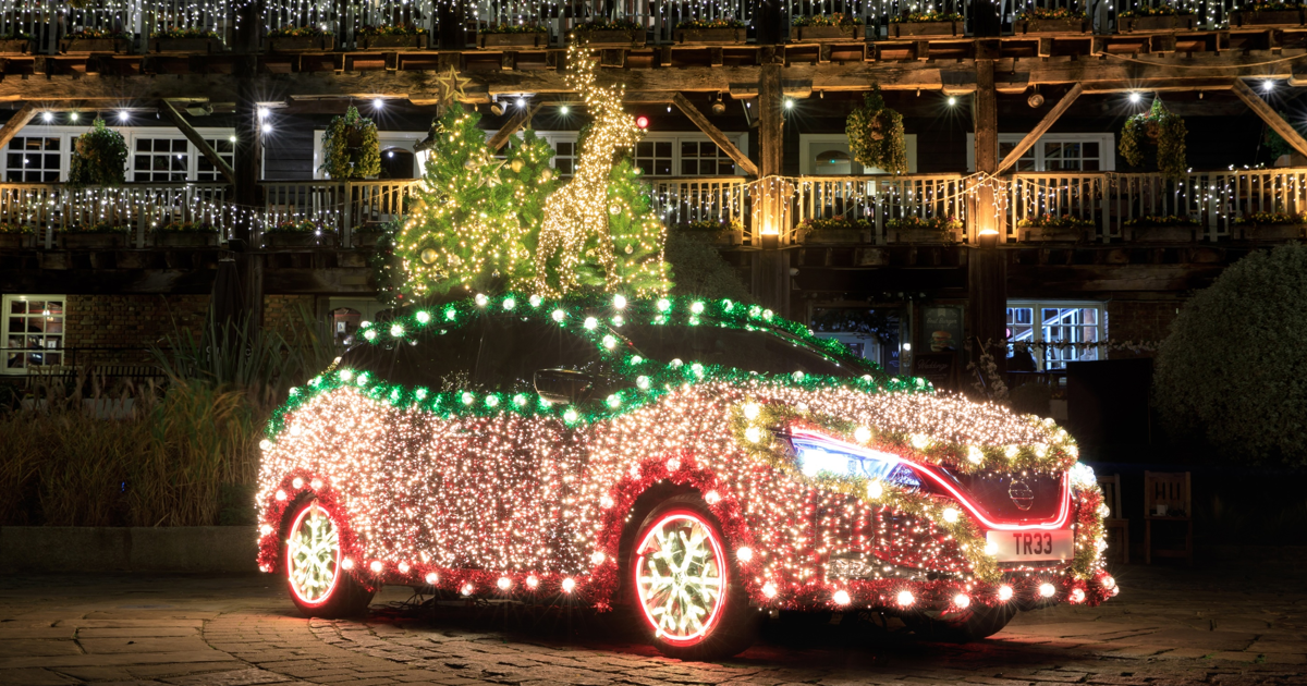 Украшенный авто