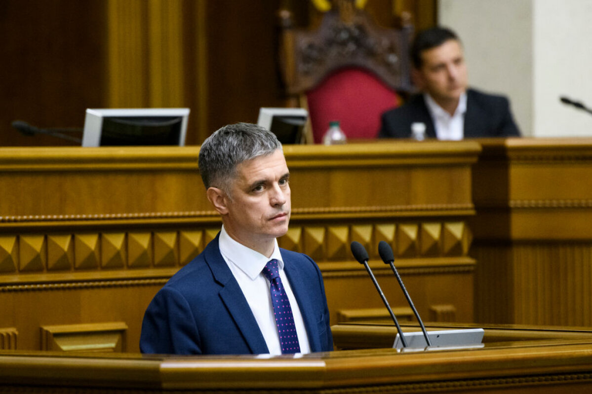 Министр иностранных дел Украины Вадим Пристайко