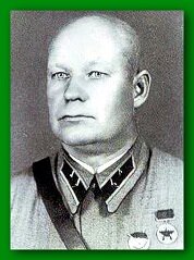 Командир 11-го стрелкового корпуса комдив М. С. Шумилов. Ноябрь 1939 года.