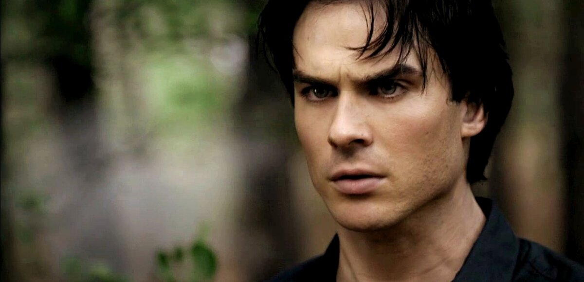 Йен Сомерхолдер. Кадр из сериала "Дневники Вампира"