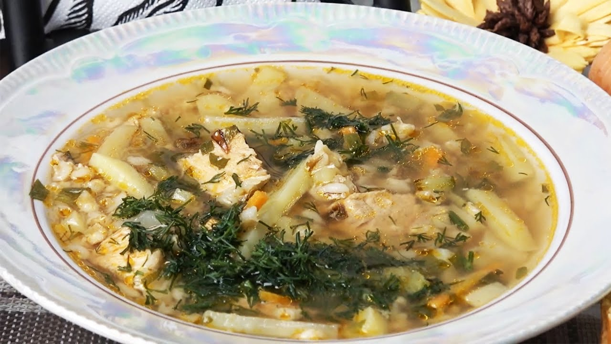 Рассольник с перловкой и огурцами без мяса пошагово