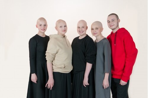 Вместе: Софья, Света, Вера, София и Стас