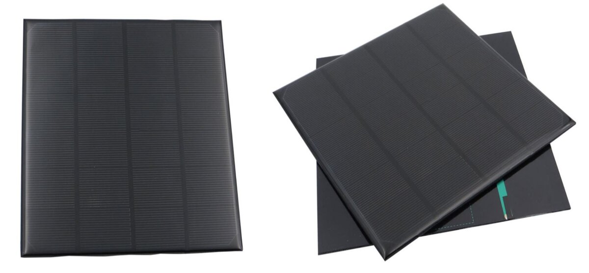 Рисунок 2 Монокристаллические солнечные панели