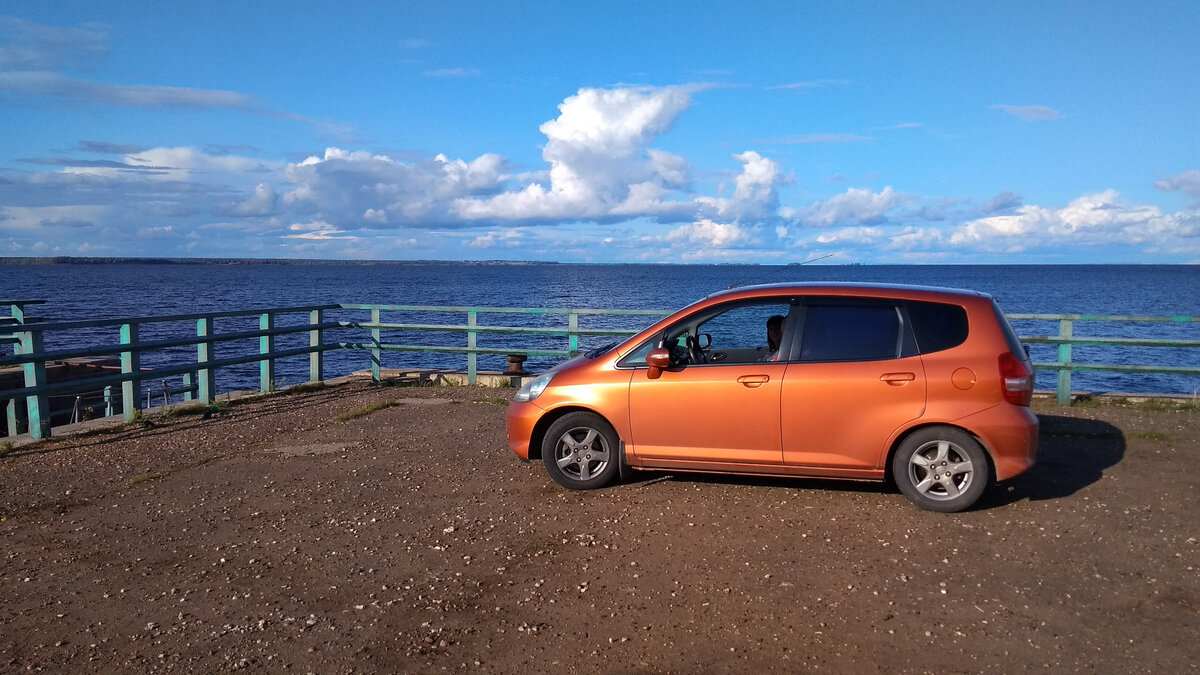 наш верный конь привёз нас из Краснодара до слияния рек Волга и Кама...