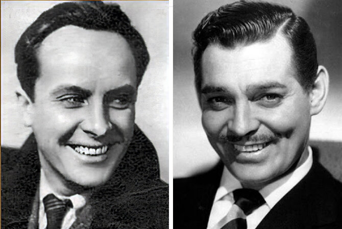 Евгений Самойлов (слева) и Кларк Гейбл