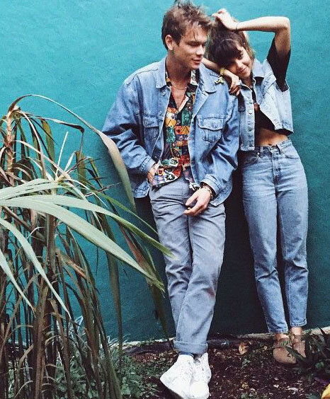 pinterest.ru Elisabeth- All denim look.