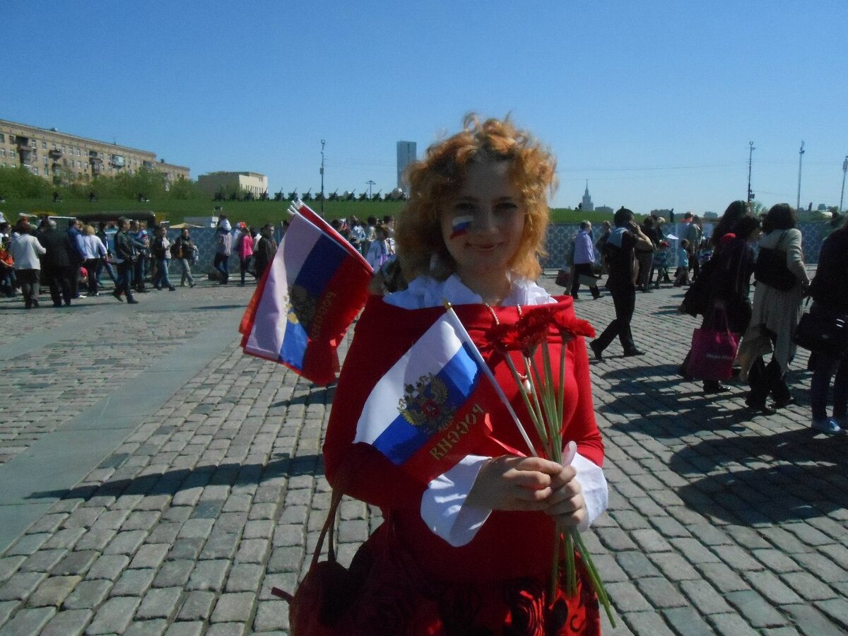 День Победы, Поклонная гора. Фото из архива автора