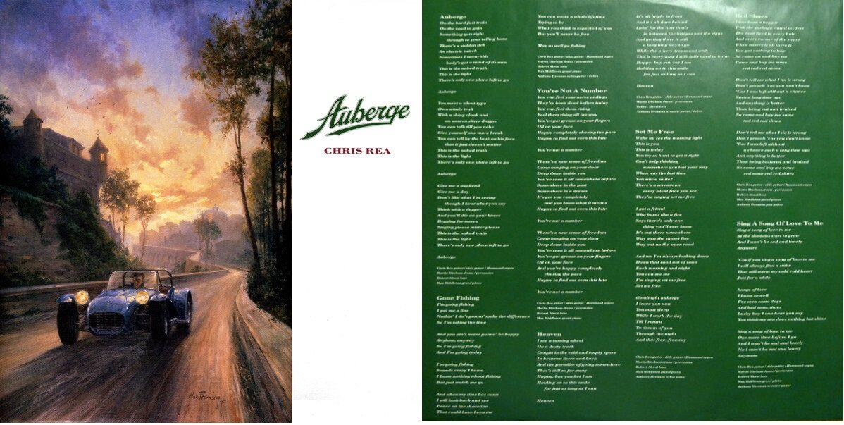 Chris rea auberge. Rea Chris "Auberge - 2cd". Chris Rea обложка. Chris Rea Auberge диск 1991.