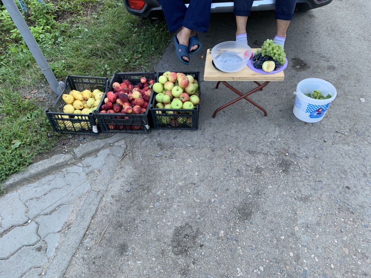 2 кг фруктов за  150₽