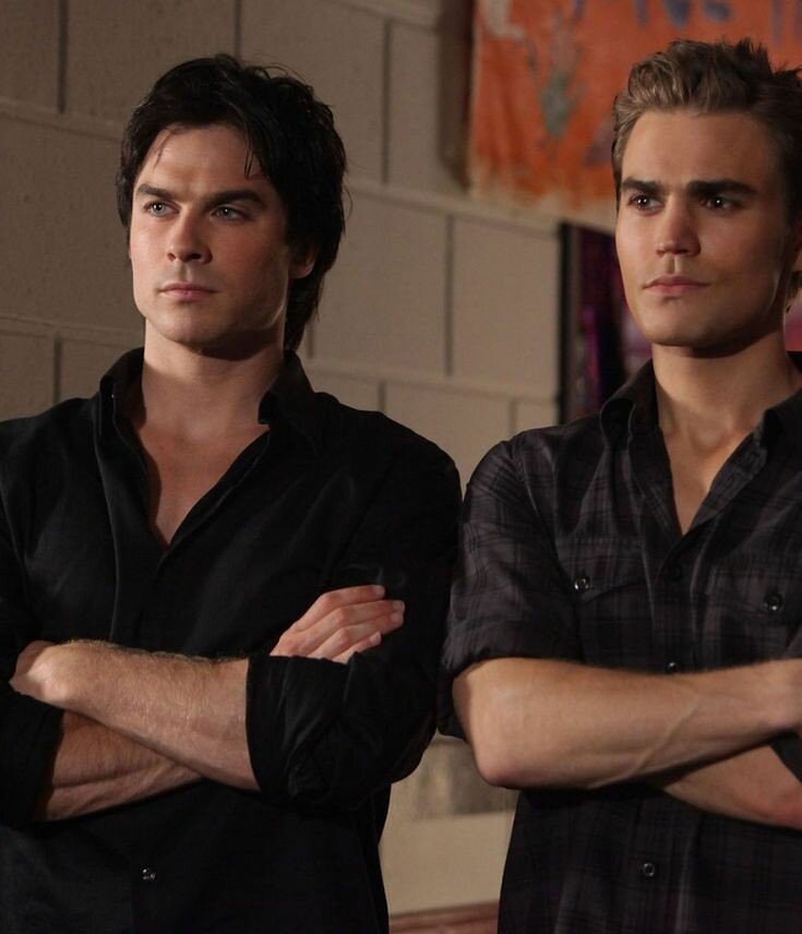 Деймон и Стефан Сальваторе