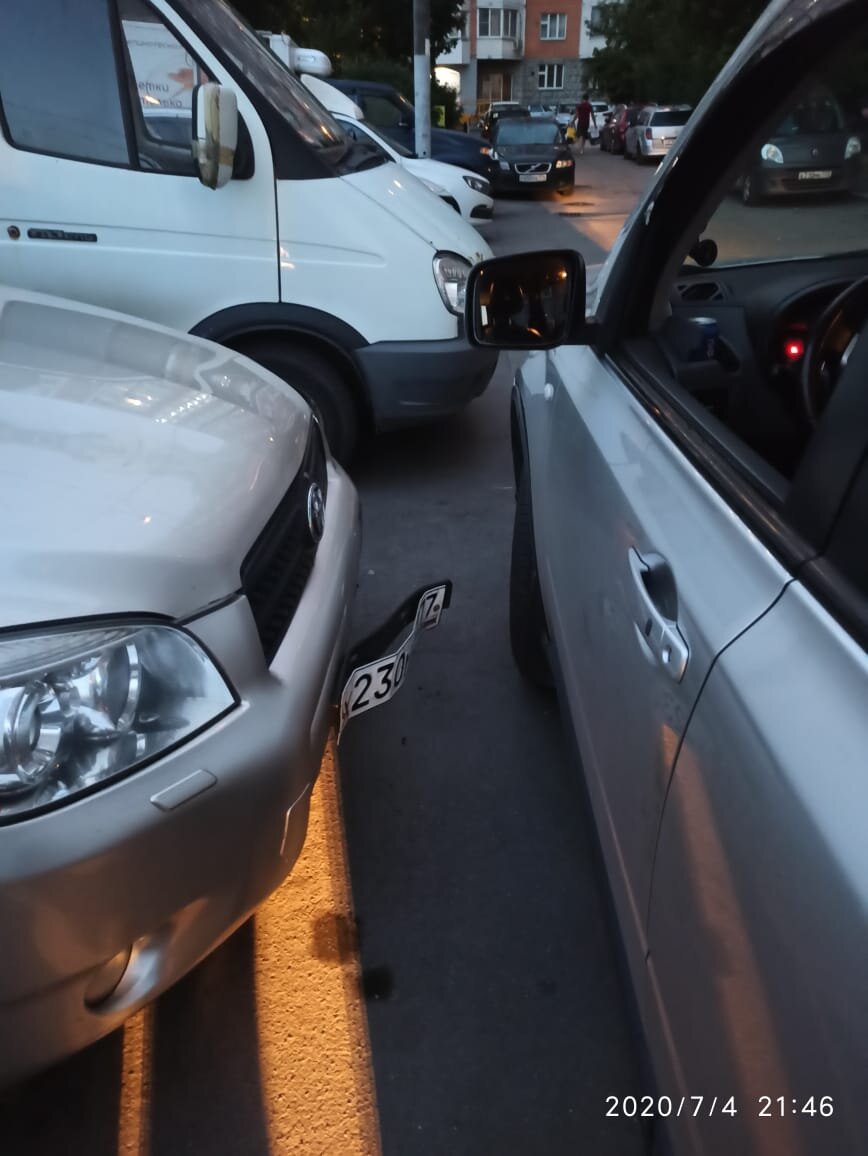 Фото с места ДТП