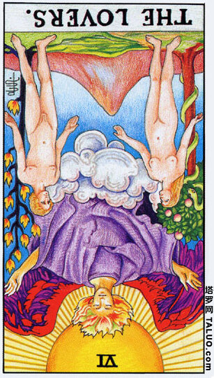 Аркан Таро - Влюбленные (перевернутый аркан)