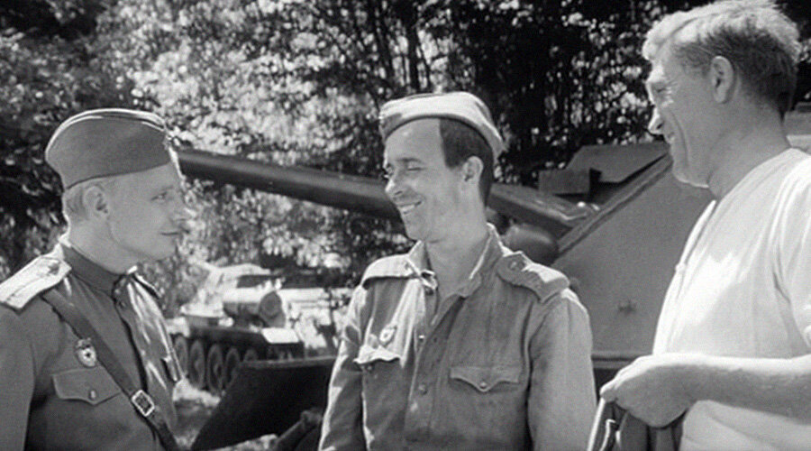 Кадр из фильма «На войне как на войне», режиссёр Виктор Трегубович, 1968 год