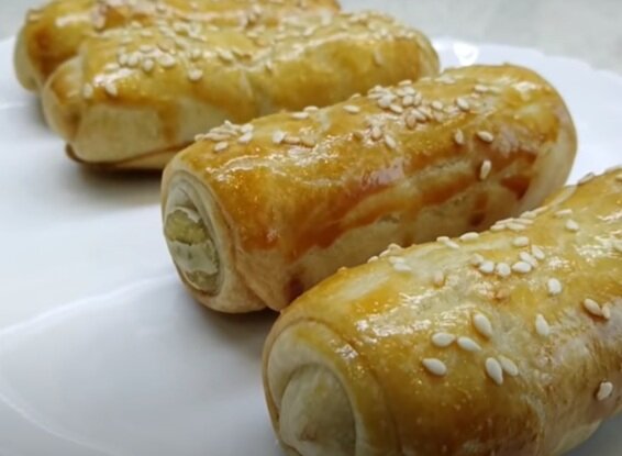 Трубочки с начинкой. Скриншот из видео. Используется и распространяется бесплатно по лицензии https://www.youtube.com/t/terms