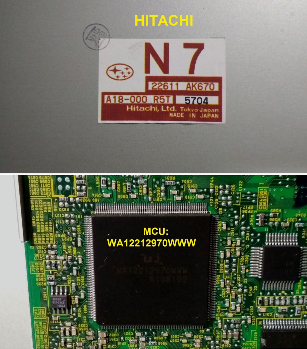 Subaru Forester SG5, 2005 года, с двс EJ204.Как отключить контроль ...