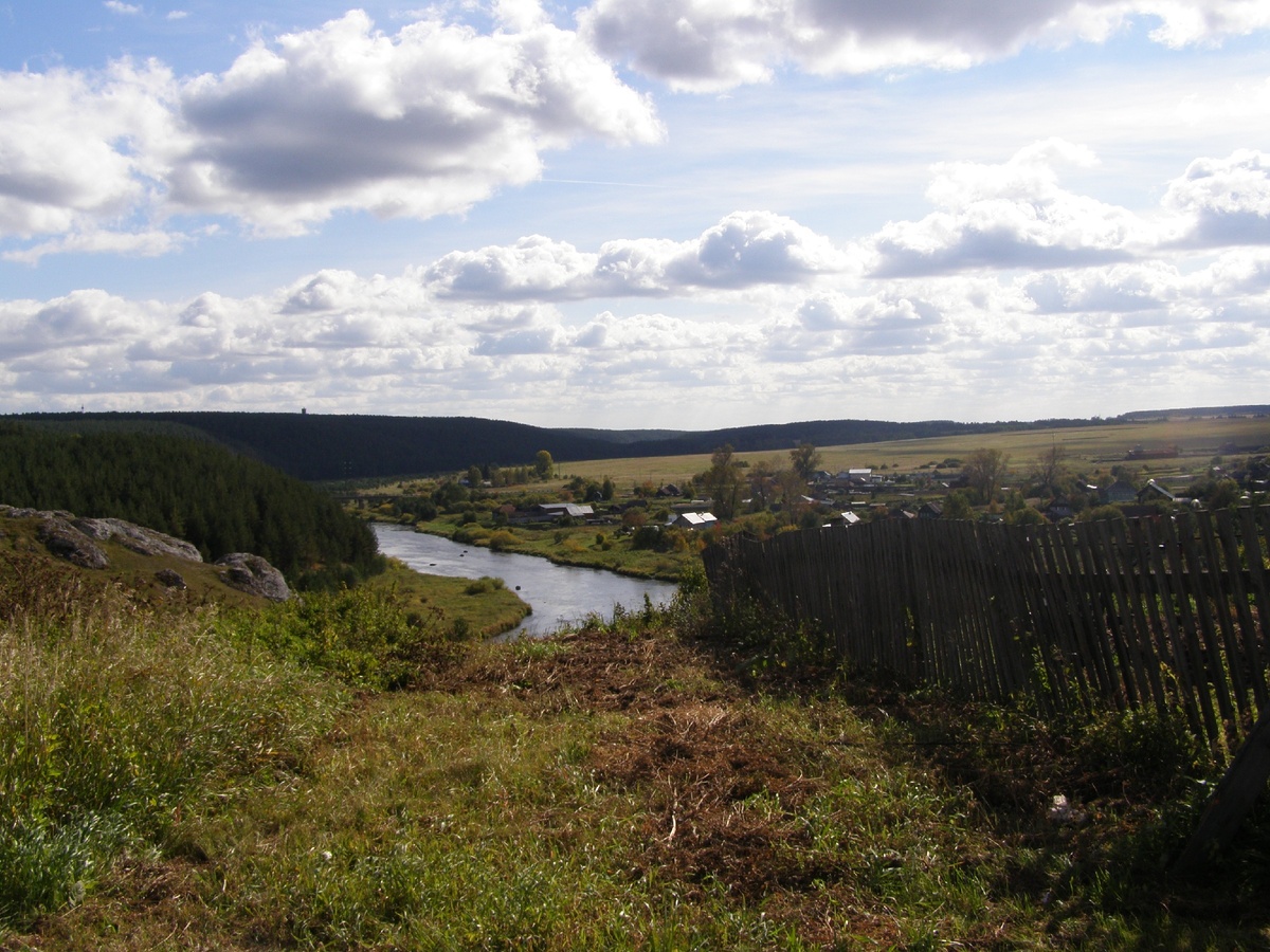 С. Арамашево, река Реж