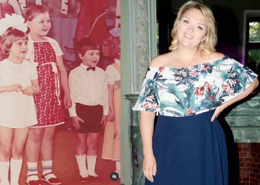 Надежда Ангарская в детстве (самая высокая)