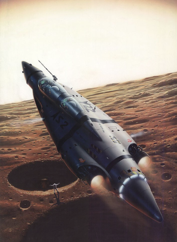 «Звездолет». Художник Питер Элсон