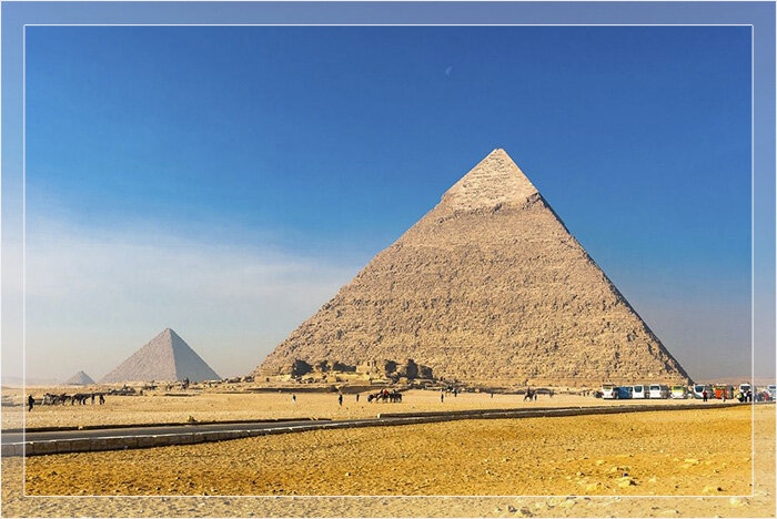 Великая пирамида Гизы.