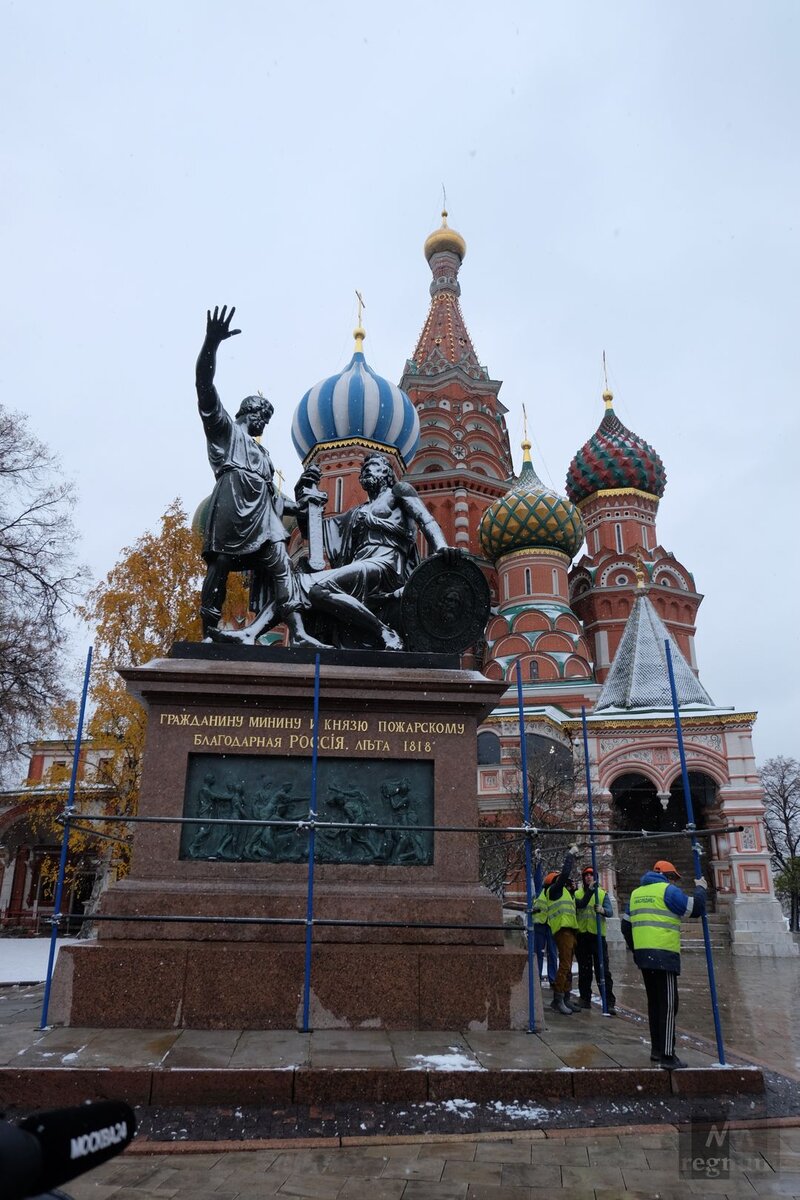    Реставрация памятника Минину и Пожарскому длилась два года Наталья Стрельцова © ИА REGNUM
