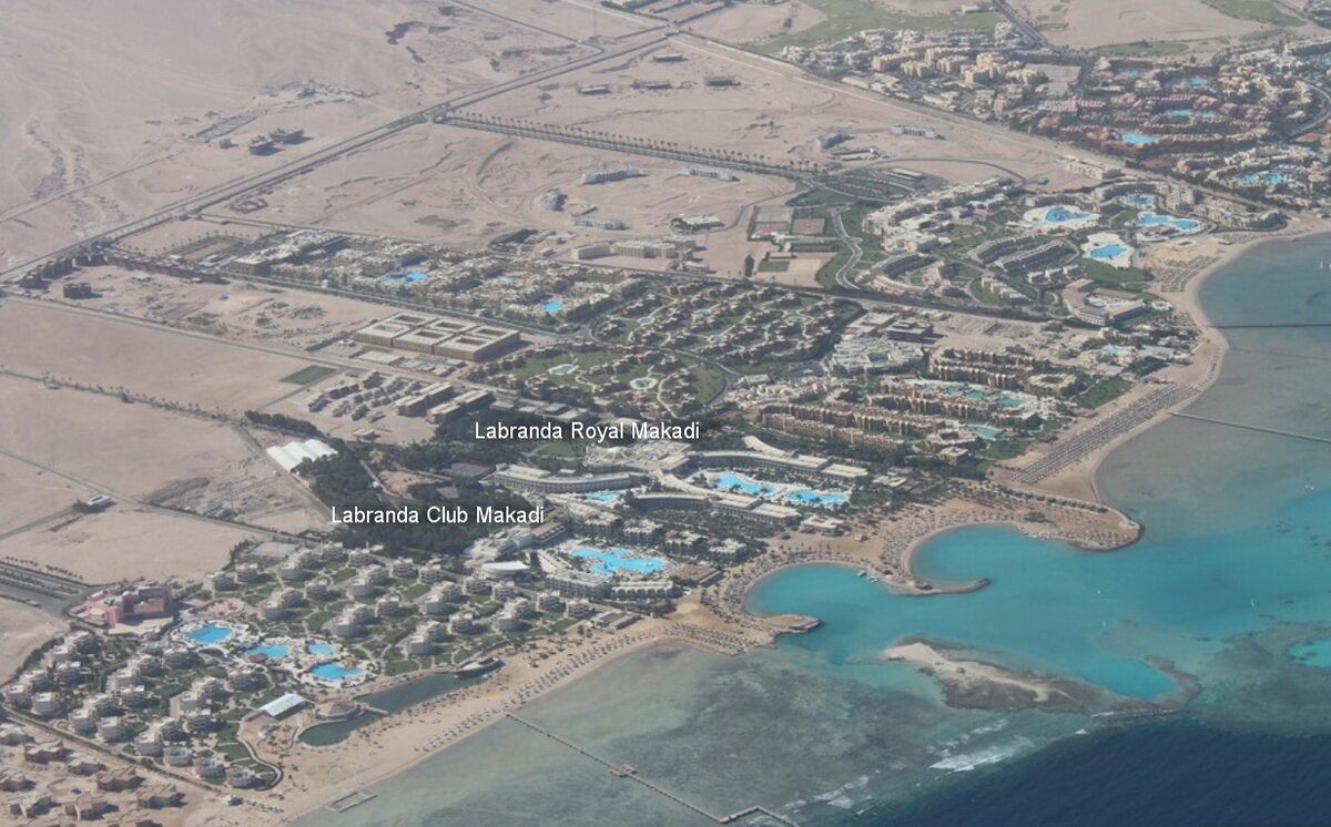 Окрестности отеля Labranda Royal Makadi