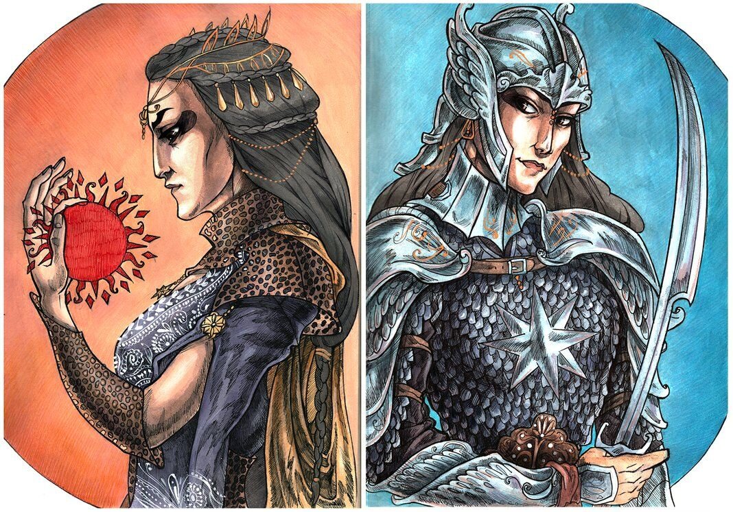 Ройнарская воительница.