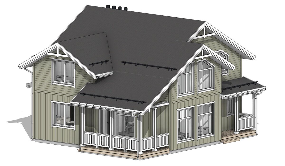 Модель дома "Эльба"