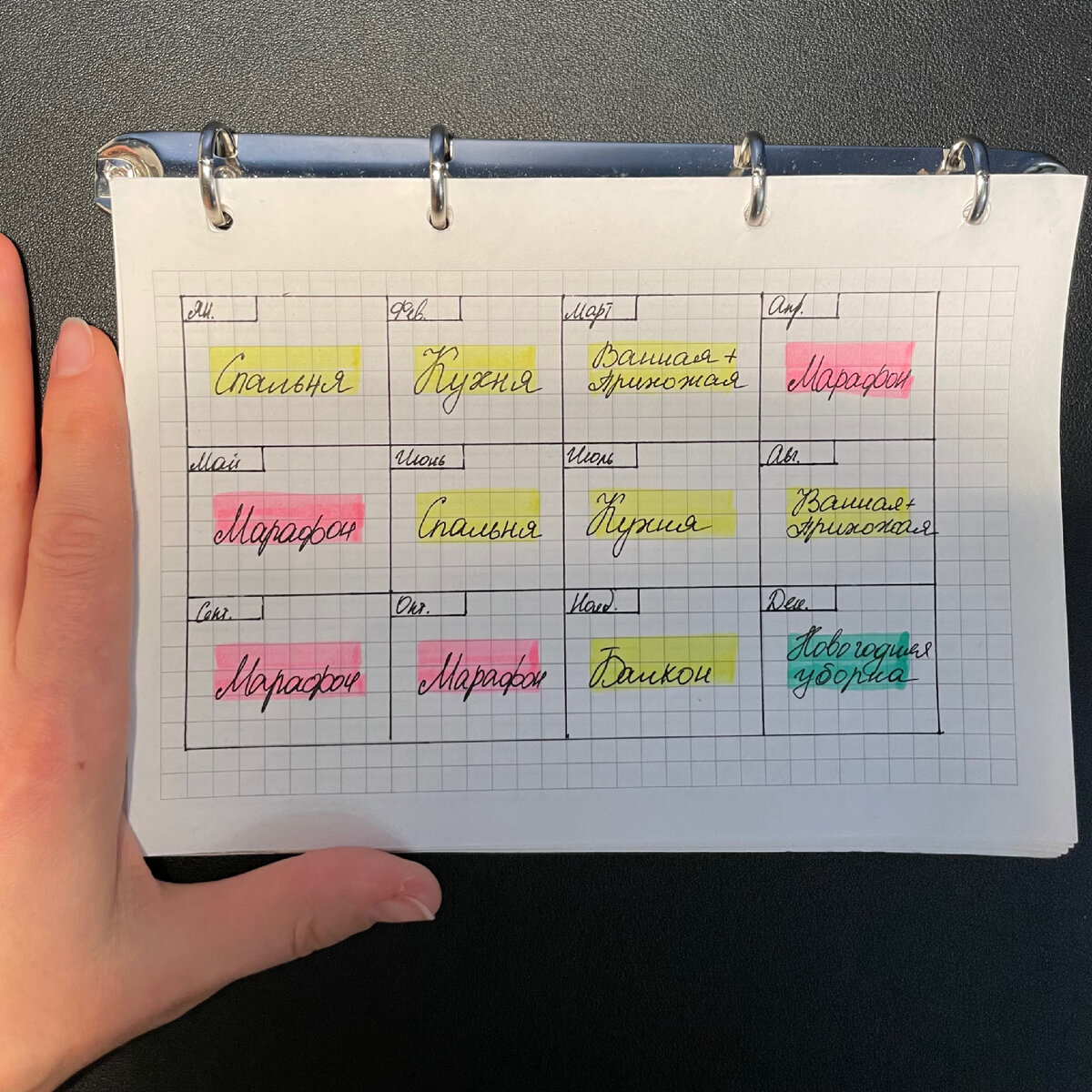 Фото из архива автора. Календарь благословления дома 😁