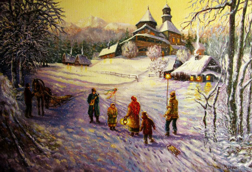 Транковский алексей иванович святки. Константин трутовский. Алексей иванович транковский. Транковский художник святки. Коляда в древней руси.