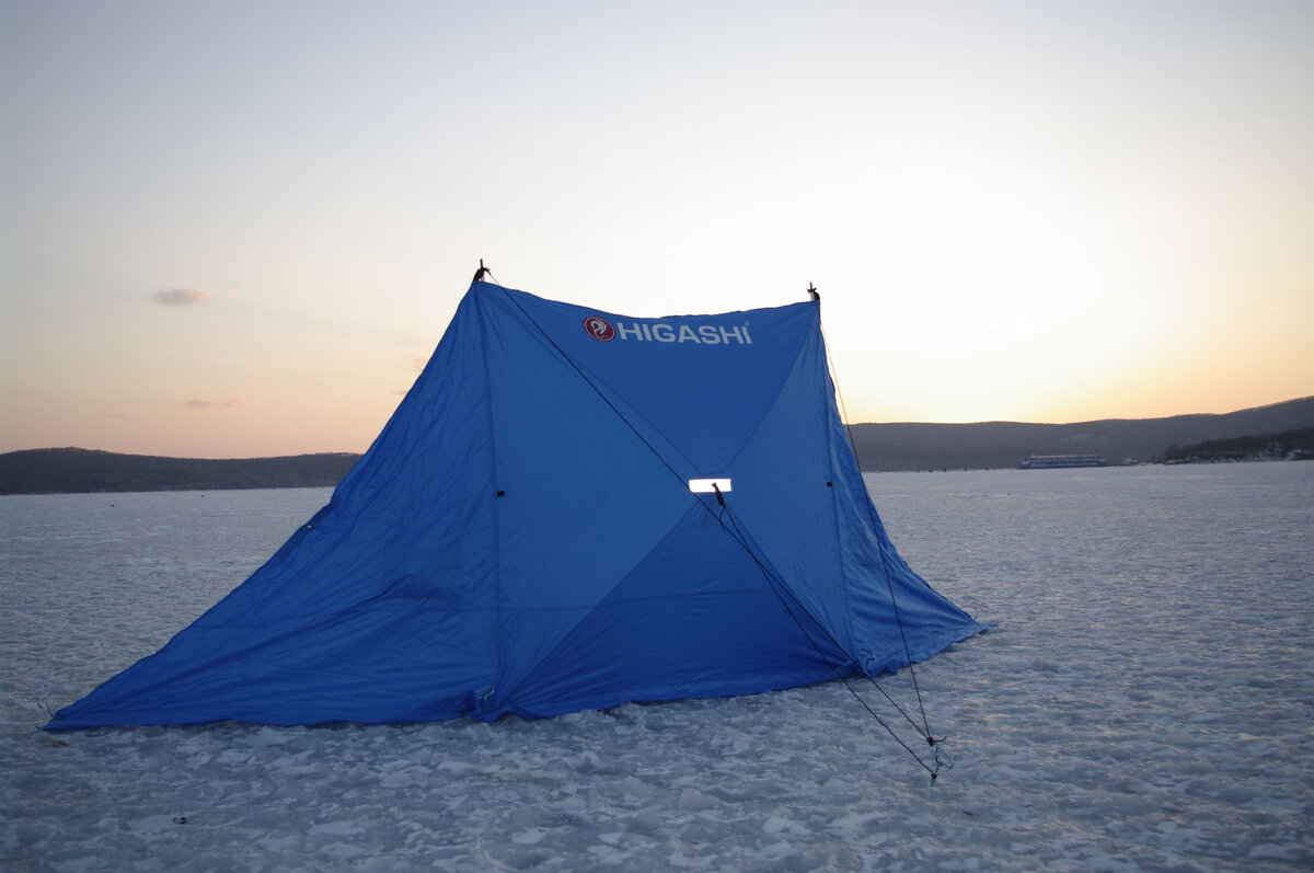 Палатка зимняя Куб утепл. 1,5х1,5 yellow lumi/gray PREMIER (PR-ISCI-150YLG)