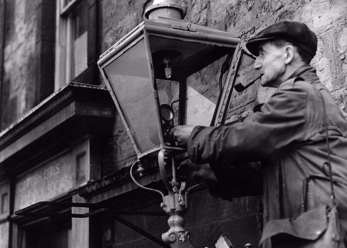 Газовый фонарь в Лондоне/ © muzejsveta.livejournal.com