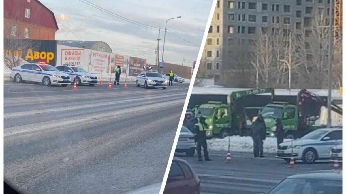     В Тюмени на улице Пермякова сегодня проходит совместный рейд судебных приставов и сотрудников ГИБДД. Несколько экипажей ДПС, приставы проверяют водителей на Пермякова в районе магазина «Строительный двор». Здесь же дежурят эвакуаторы.