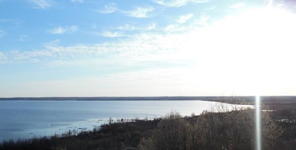 Вид на Чухломское остров. Фото автора. 