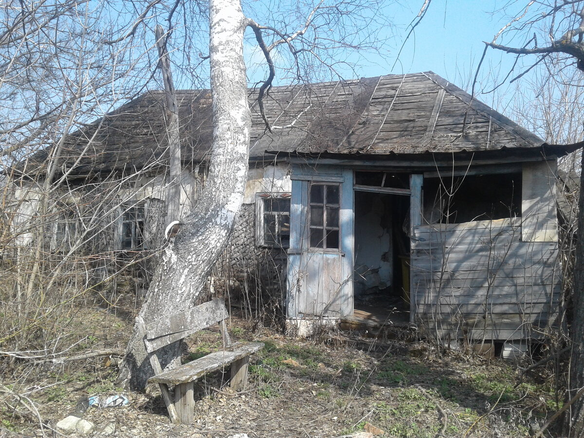 Заброшенная деревня в Тамбовской области. С виду дом не казался таким  печальным | МИР ПРОШЛОГО | Дзен