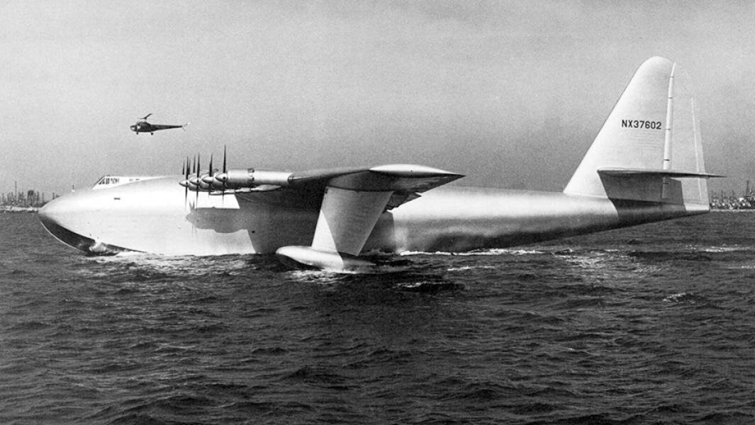 «Летающая лодка» Hughes H-4 «Геркулес». Фото: commons.wikimedia.org