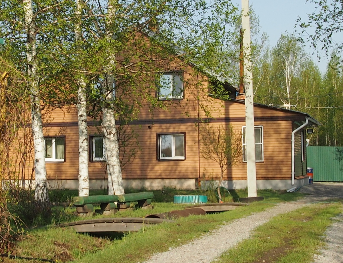 Кирпичный дом с утеплением.