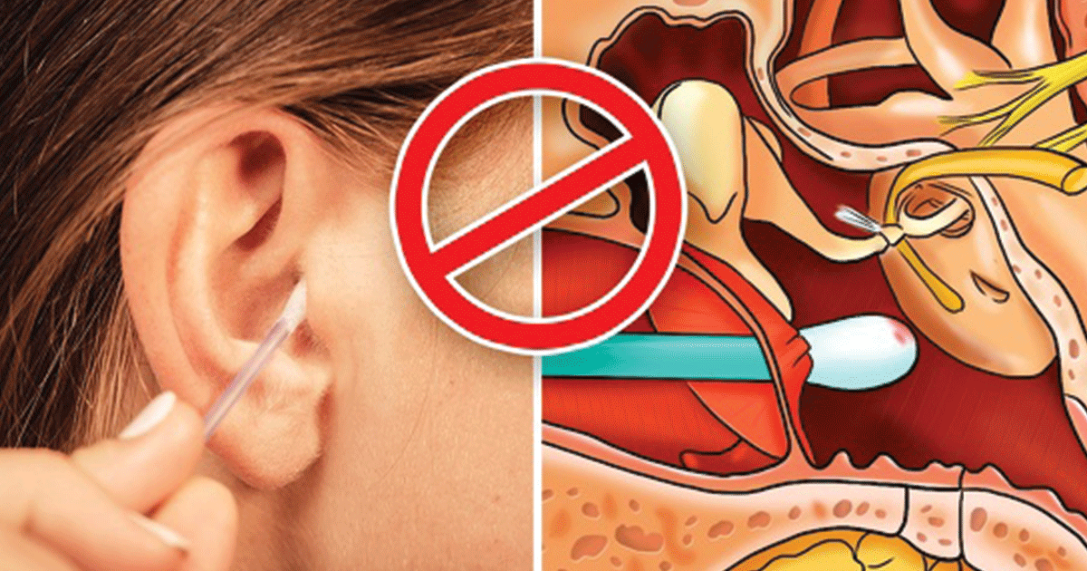 Как быстро почистить ухо