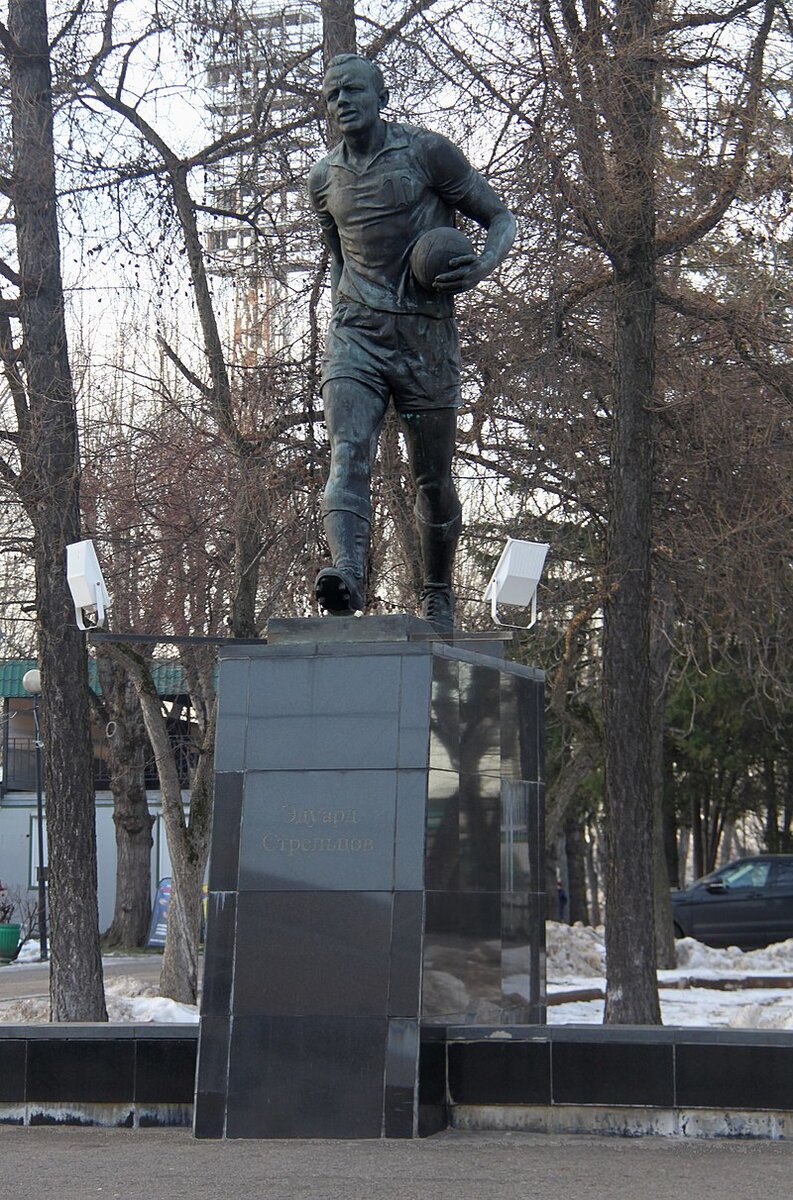 Стрельцов - народный футболист. Поэтому ему поставили памятник. Фото из Википедии. 
