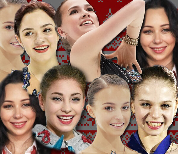 Российские фигуристки в Зубастом свитере